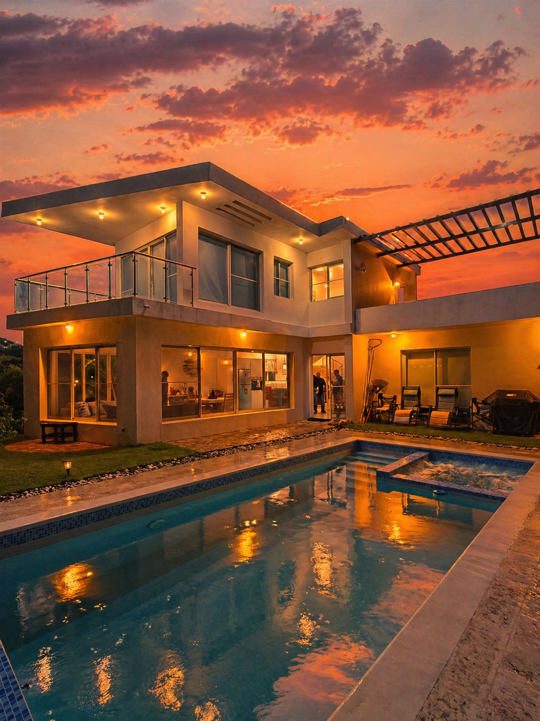 Entrada y entorno de Isabela Bay Villages